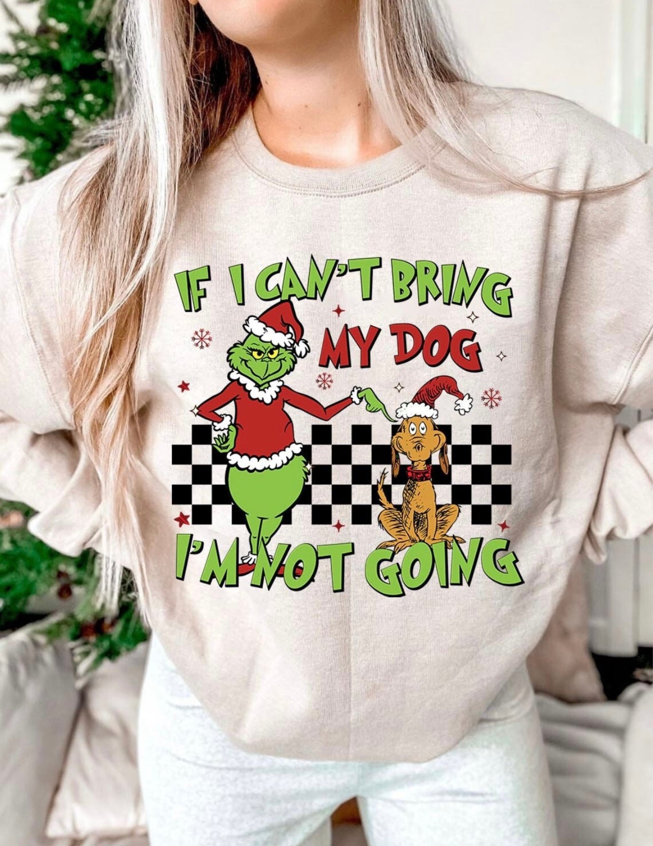 If I can’t bring my dog, I’m not going crewneck