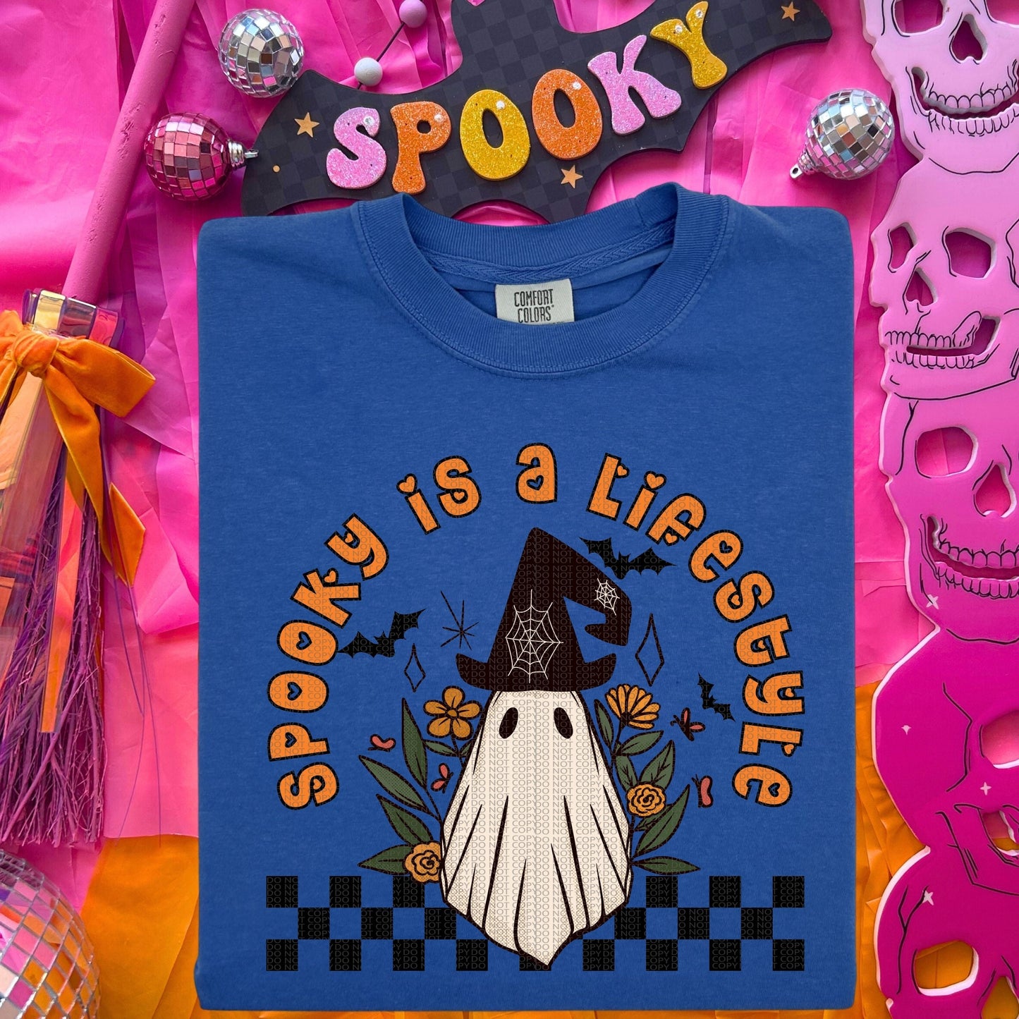 Spooky is a Lifestyle comfort colors tshirt