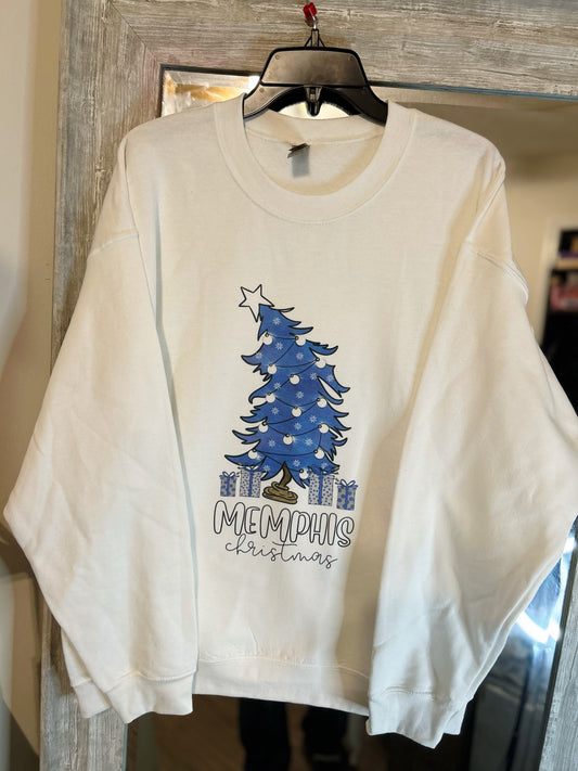 Memphis Christmas Tree Crewneck / Long Sleeve