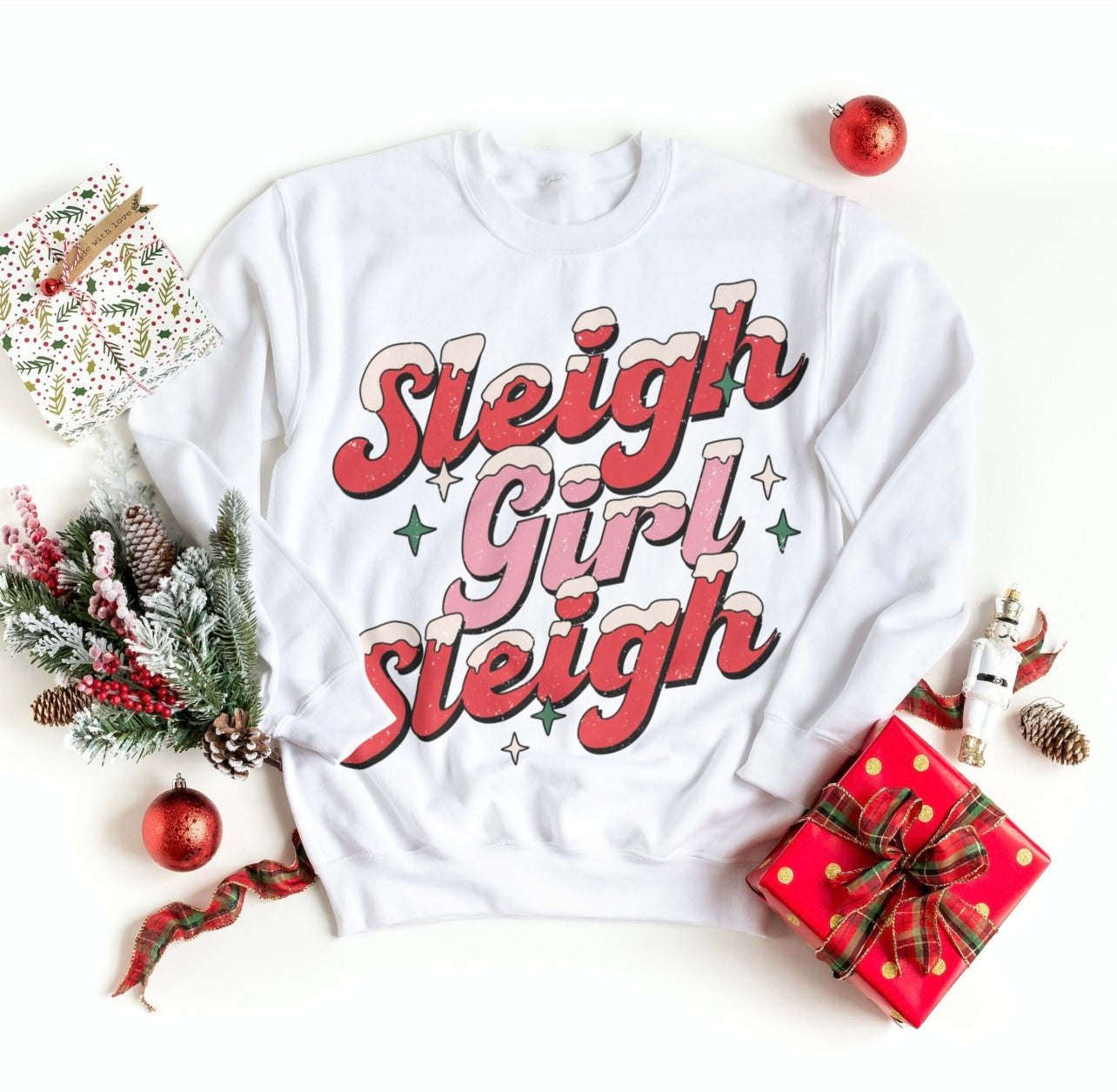 Sleigh Girl Sleigh Crewneck