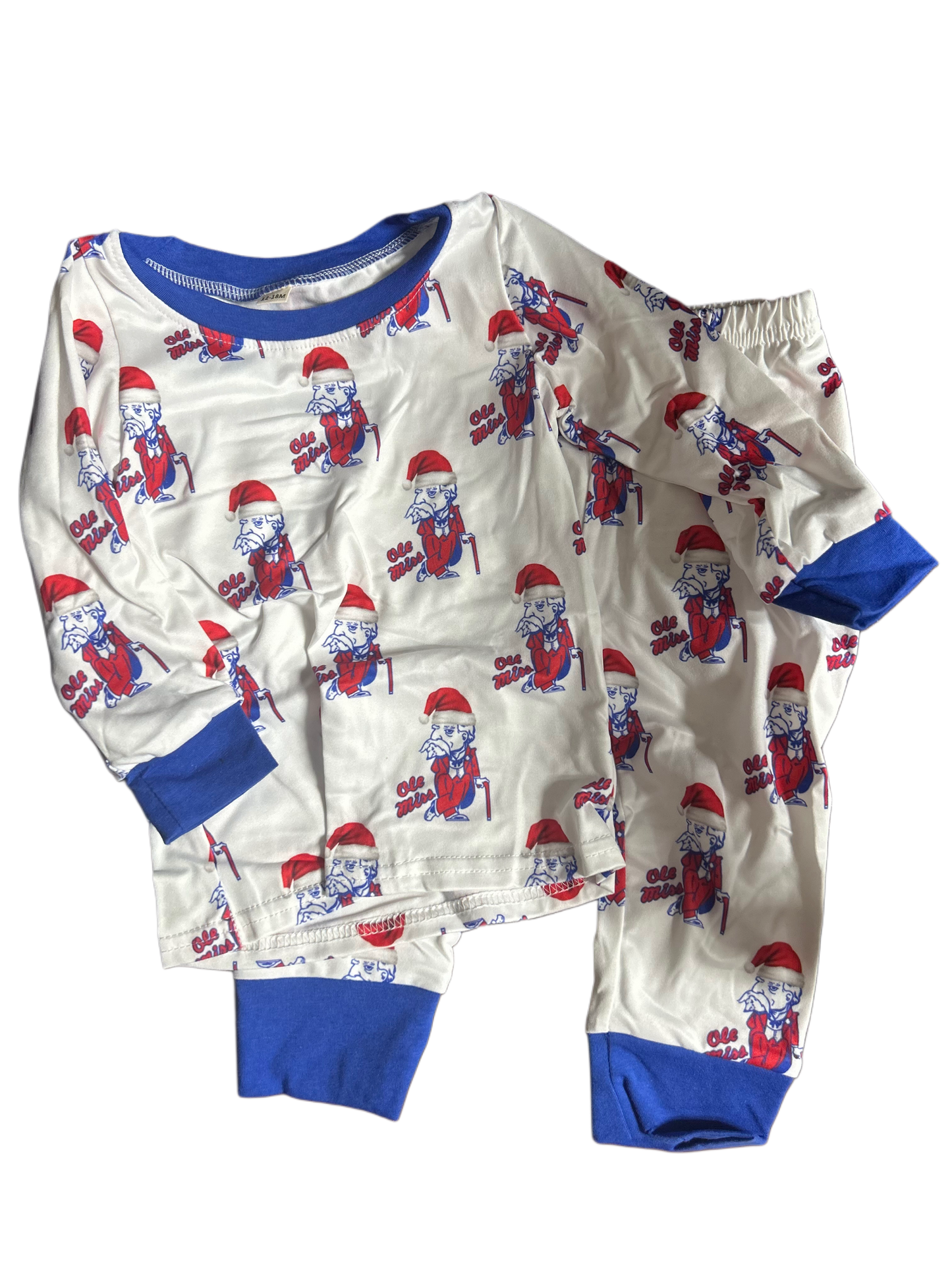 Collegiate Christmas Pajamas (Ole Miss)