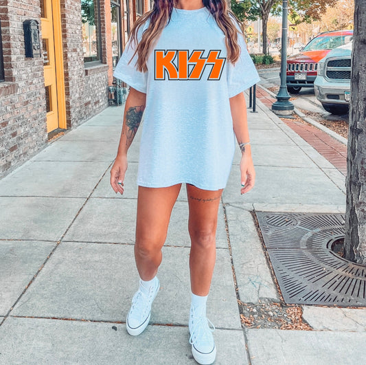 Red/Orange Kiss Tee