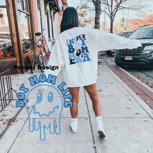 In My Boy Mom Era Tee / Crewneck