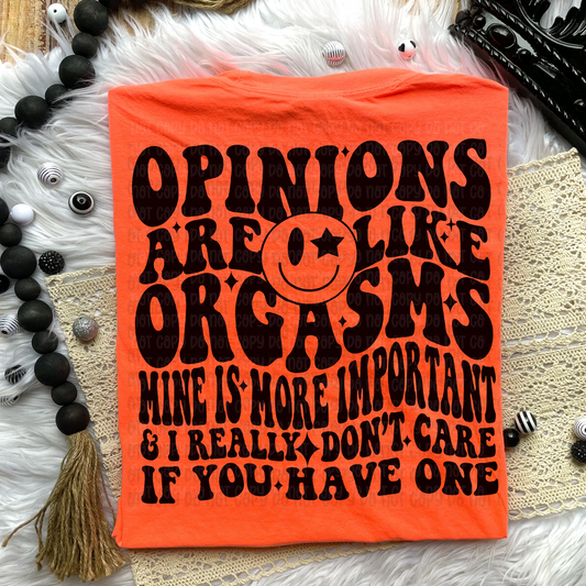 Opinions Comfort Colors T-Shirt