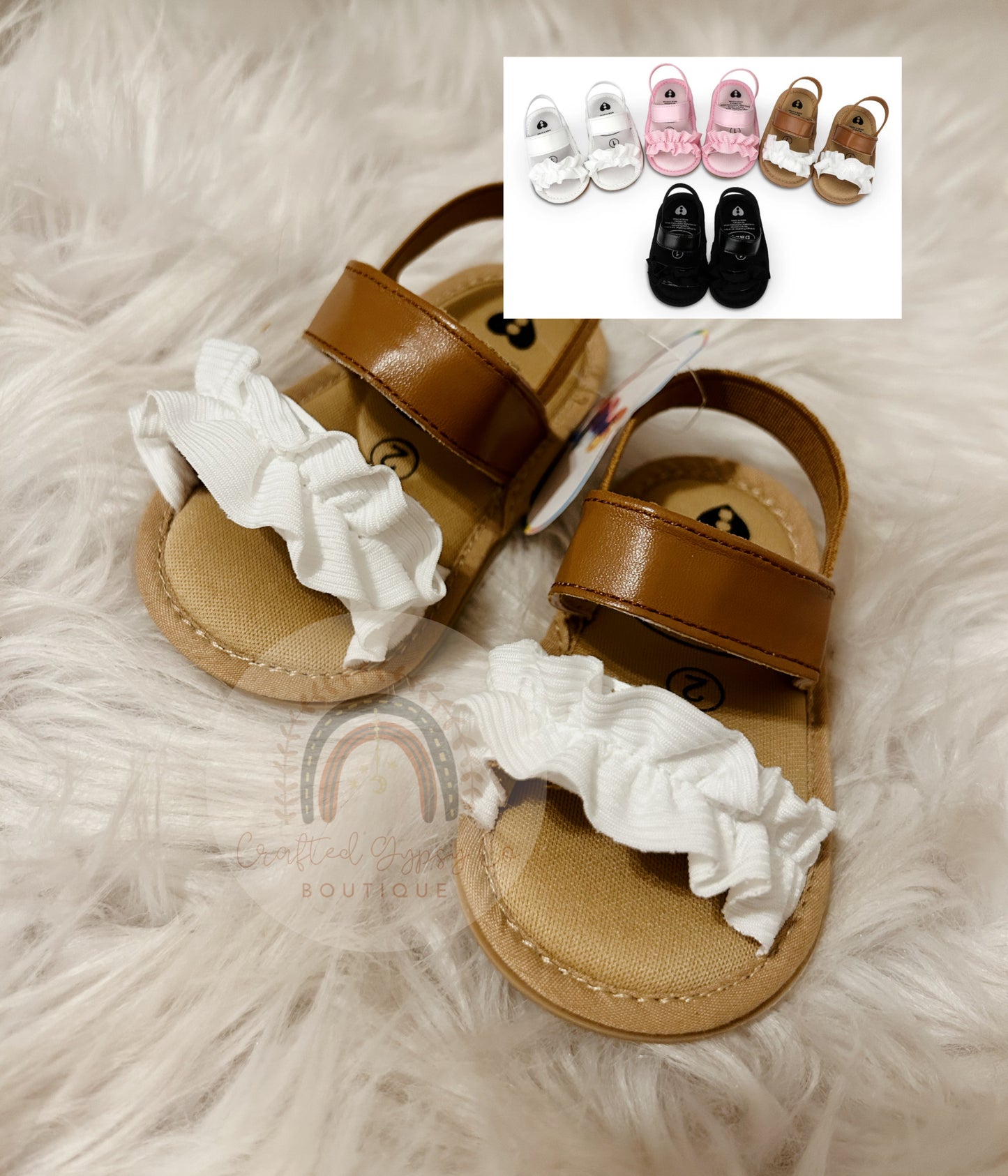 Ruffle Sandals