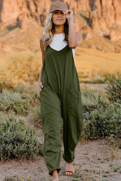 Viral Oversized Jumpsuit with Pocket