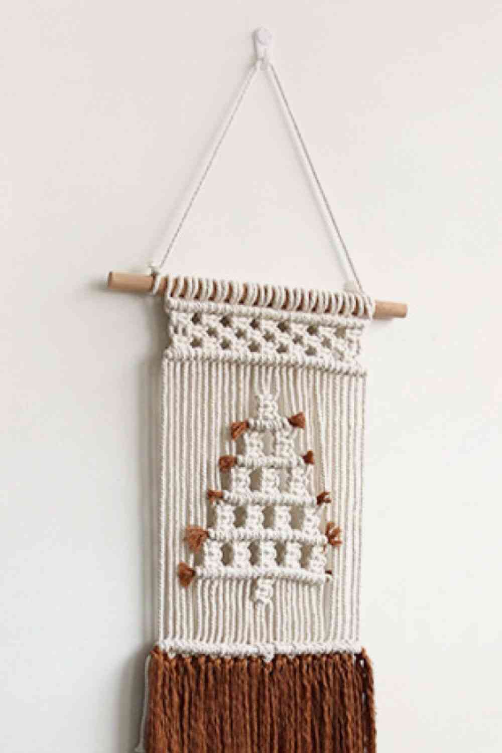 Macrame Fringe Wall Hanging