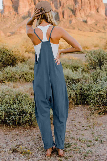 Viral Oversized Jumpsuit with Pocket