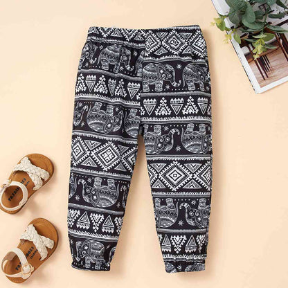 Bohemian Halter Top Pants Set