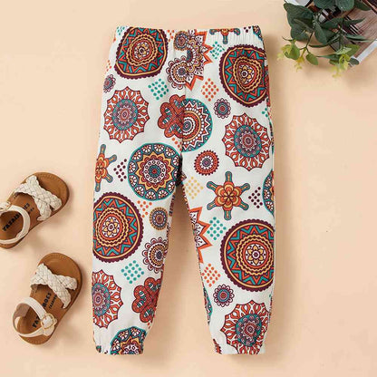 Bohemian Halter Top Pants Set