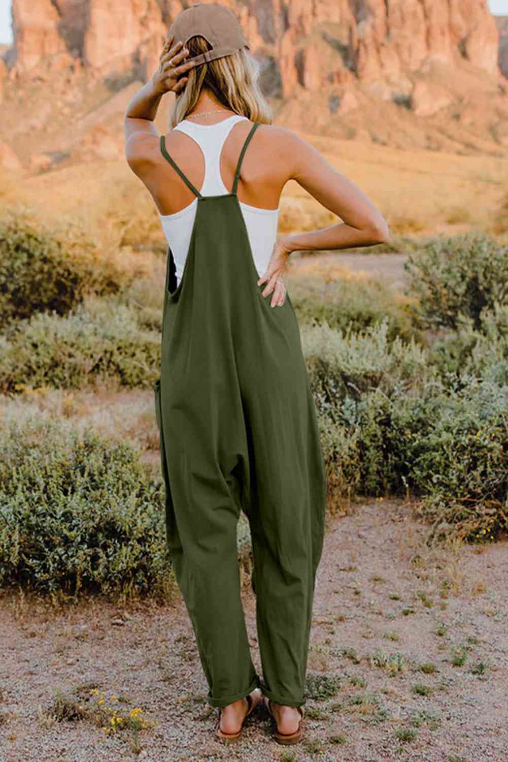 Viral Oversized Jumpsuit with Pocket