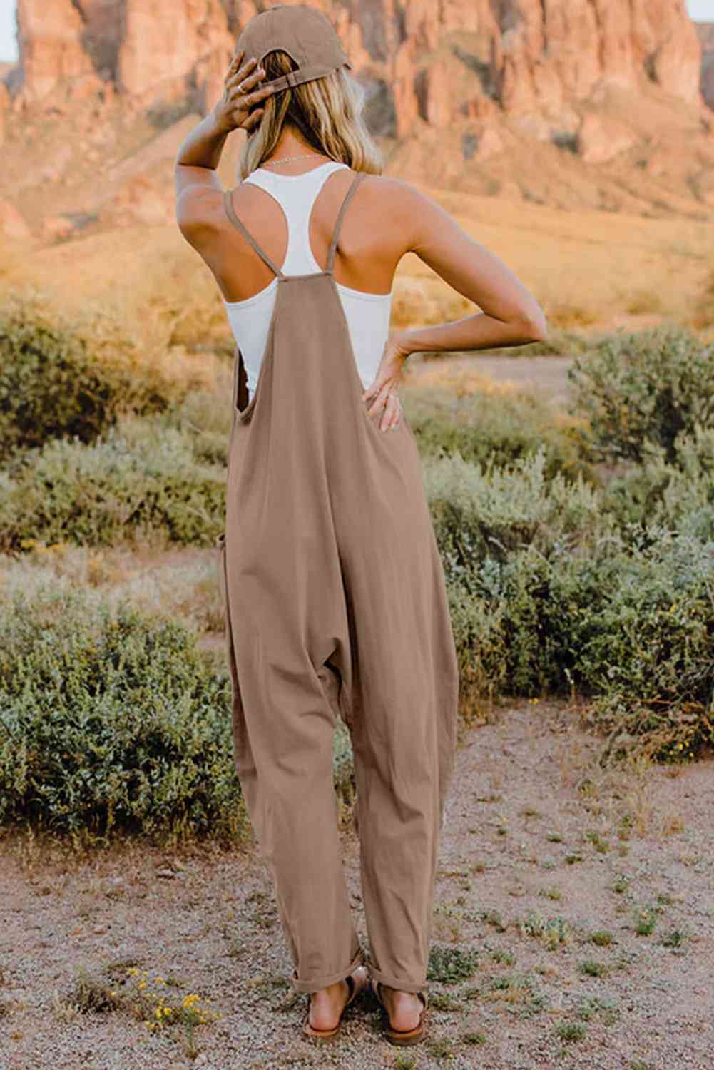 Viral Oversized Jumpsuit with Pocket