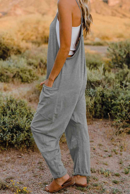 Viral Oversized Jumpsuit with Pocket