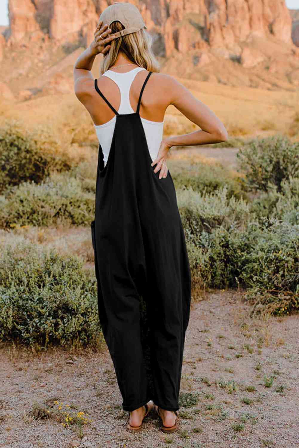 Viral Oversized Jumpsuit with Pocket