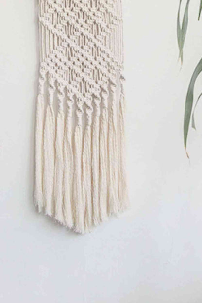 Macrame Fringe Wall Hanging