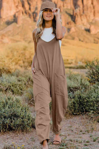 Viral Oversized Jumpsuit with Pocket