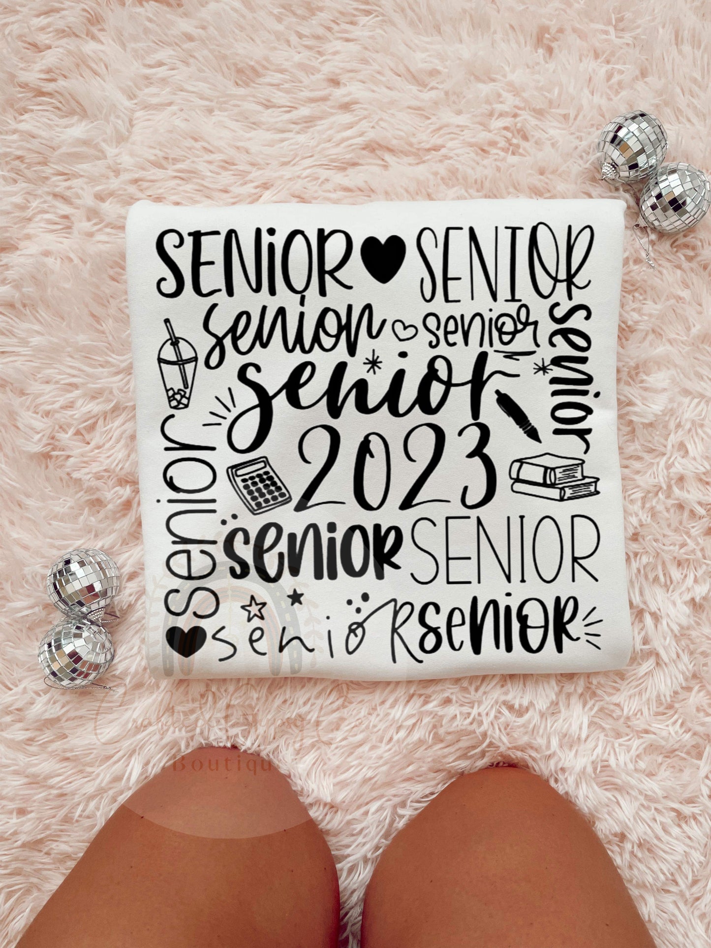 Senior 2023 Pocket Design & Back Design Tee