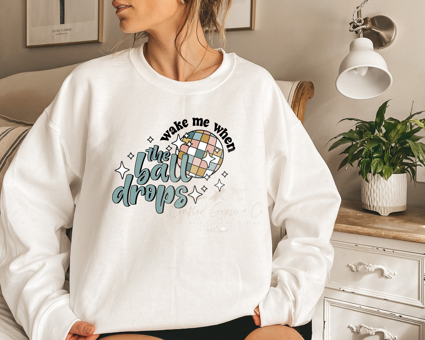 Wake Me When The Ball Drops Crewneck