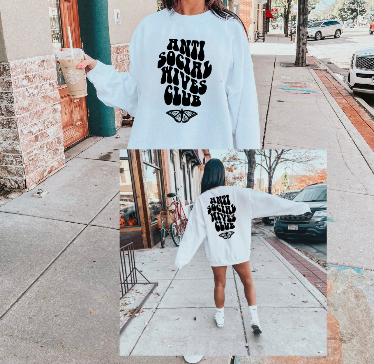 Anti Social Wives Club Crewneck