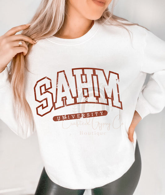 SAHM University Crewneck / Tee