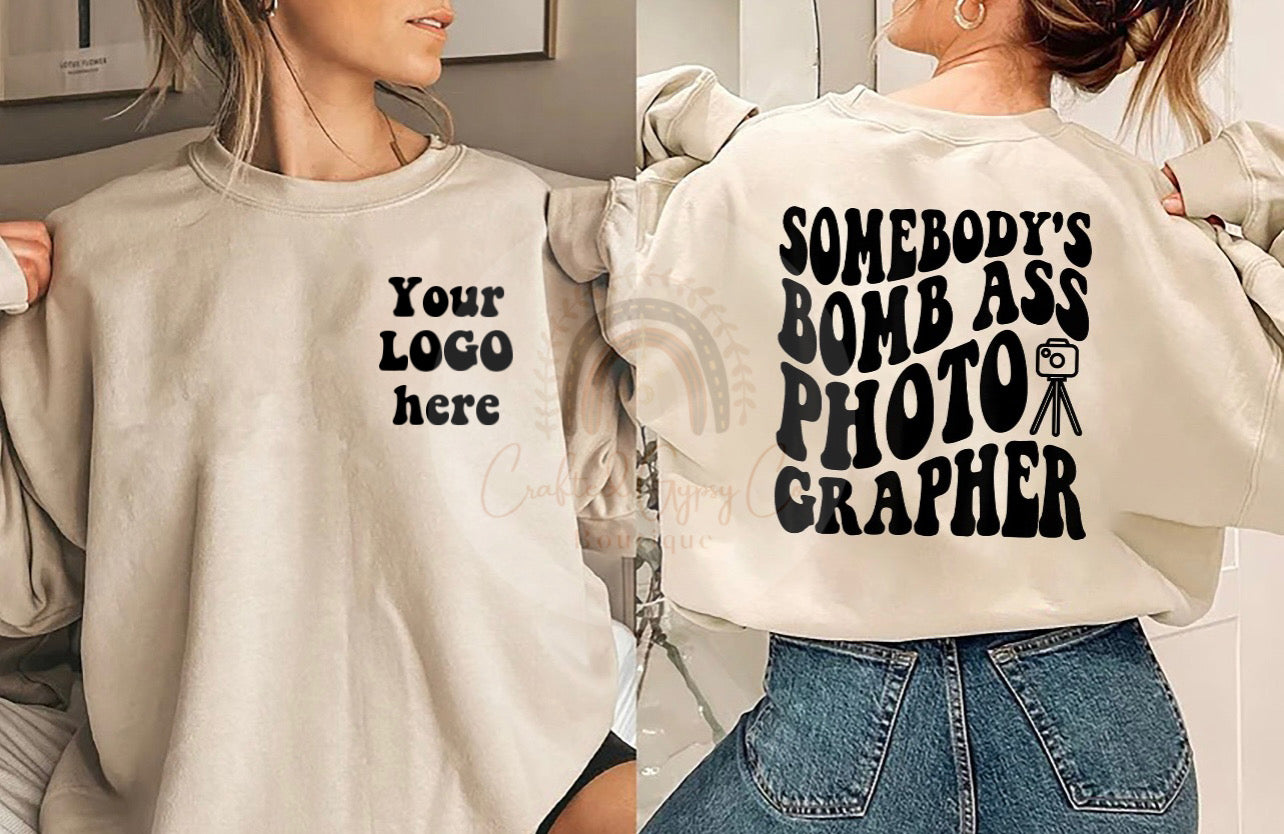 Somebody’s Bomb Photographer Crewneck