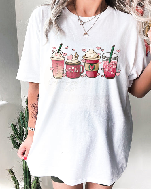 Love Coffee Tee