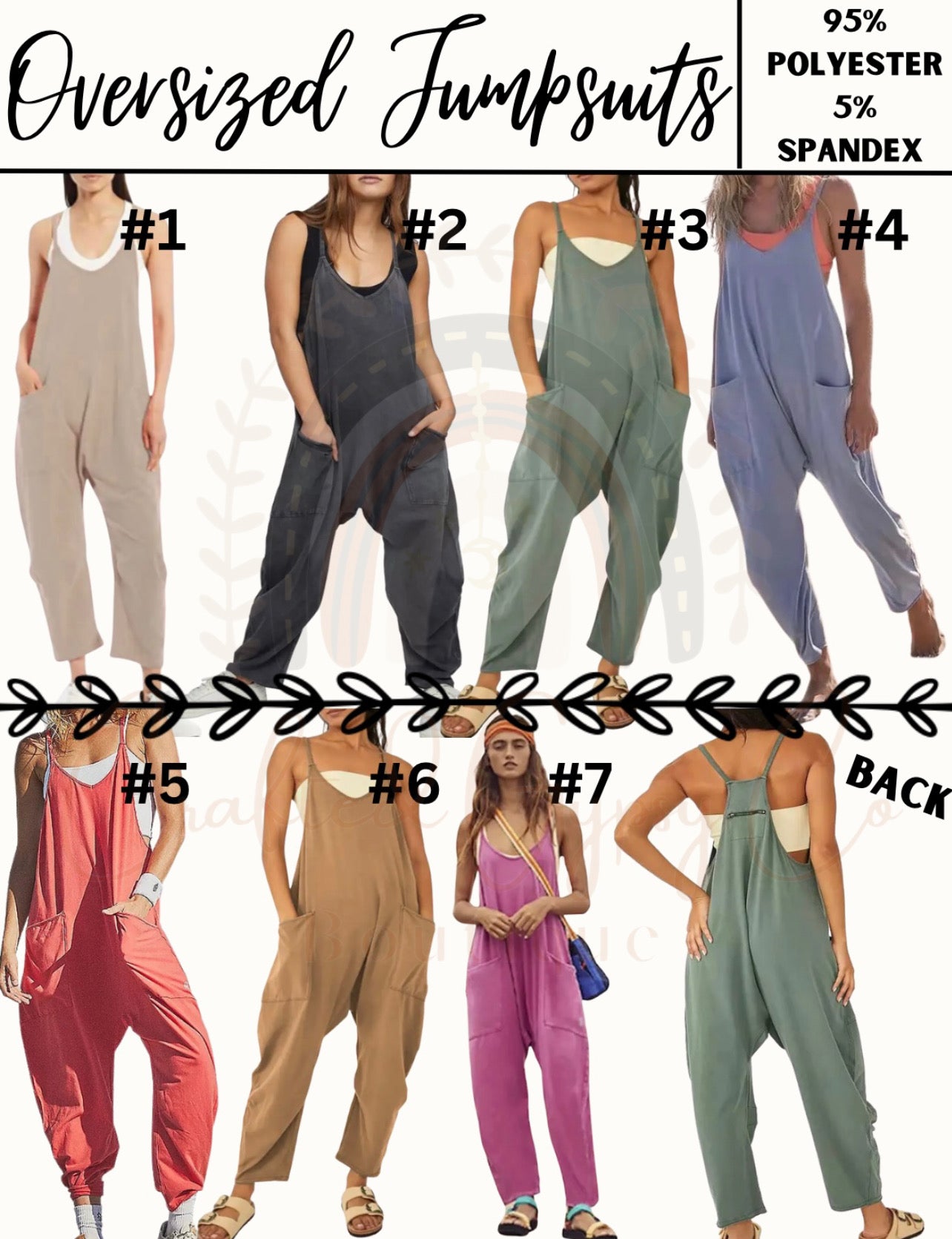 Oversized Jumpsuits