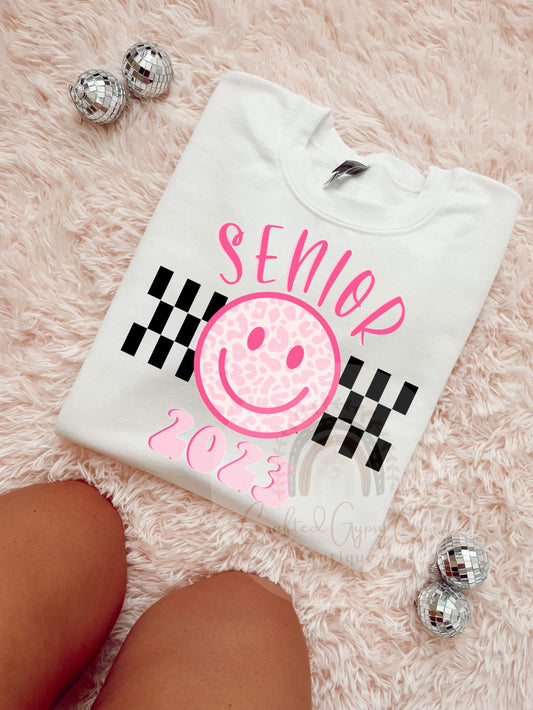 Leopard Smiley Senior 2023 Tee