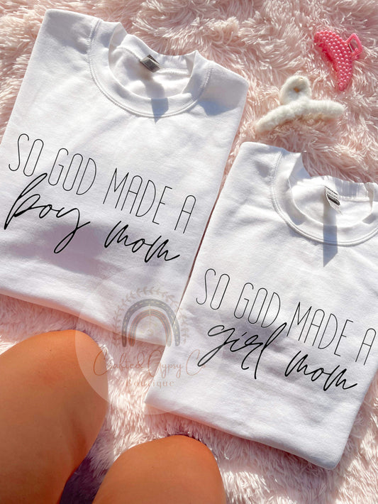 So God Made A Mama Tee